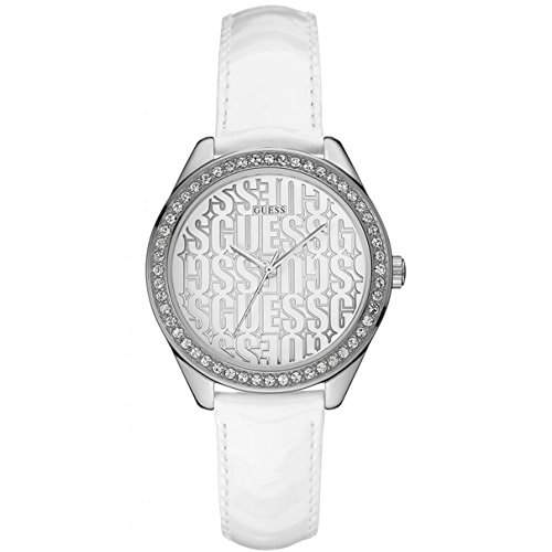 Guess Damen-Armbanduhr Analog Quarz Leder W0560L1