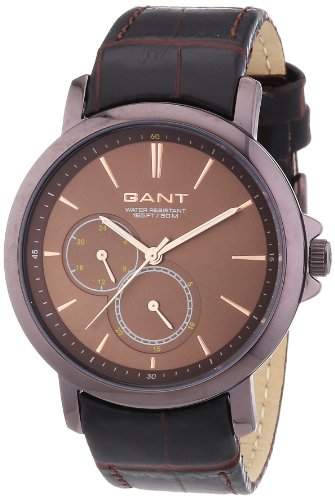 GANT Damen-Armbanduhr Analog Quarz Leder W70483