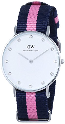 Daniel Wellington 0962DW Uhr blau pink Winchester 34 mm