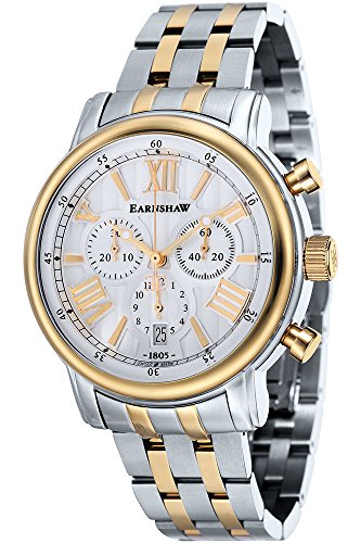 THOMAS EARNSHAW Armbanduhr Chronograph Quarz Edelstahl ES 0016 33 Metallic