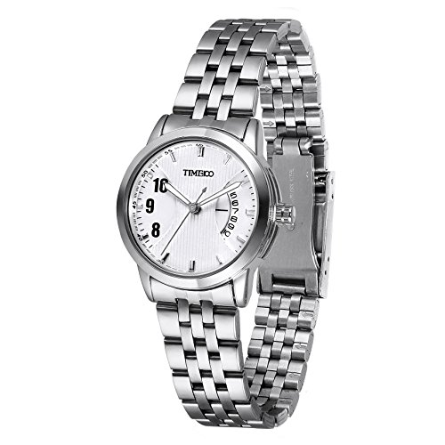 Time100 Armbanduhr fuer Damen und Maedchen Anlage Uhr mit Kalender W50185L 01A