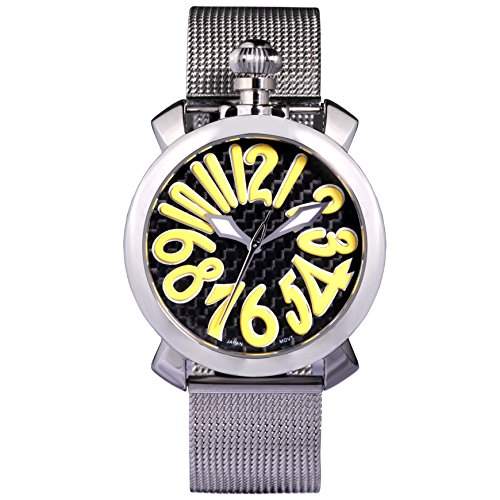 Time100 Reizende GaGa-stilistische Frabige Emaille-Damen-Armbanduhr W50046L09A
