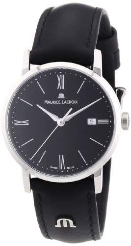 Maurice Lacroix Damen-Armbanduhr XS Eliros Analog Quarz Leder EL1084-SS001-310