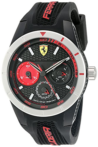 Ferrari Herren Analog Casual Quartz Reloj NWT 0830254