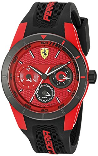 Ferrari Herren Analog Casual Quartz Reloj NWT 0830255