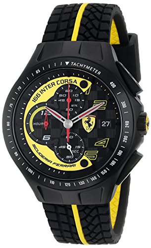 Ferrari Herren Analog Dress Quartz Reloj NWT 0830078