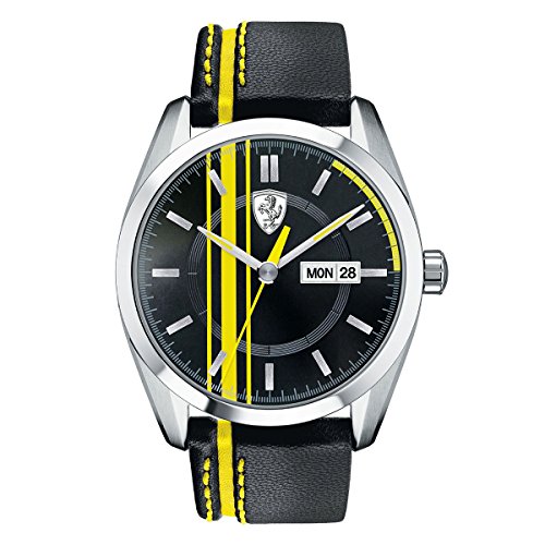 Ferrari Herren Scuderia Analog Casual Quartz Reloj 0830234