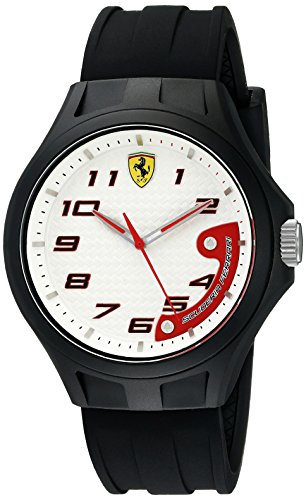 Ferrari Herren Scuderia Analog Casual Quartz Reloj 0830289