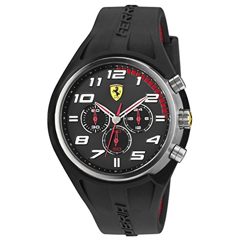 Ferrari Herren Scuderia Sport Chrono Analog Dress Quartz Reloj 0830147