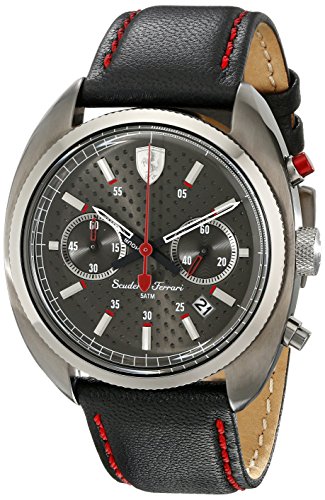 Ferrari Herren Scuderia Sport Chrono Analog Dress Quartz Reloj 0830209