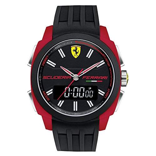 Scuderia Ferrari Aerodinamico Mens Stopwatch Watch 830121