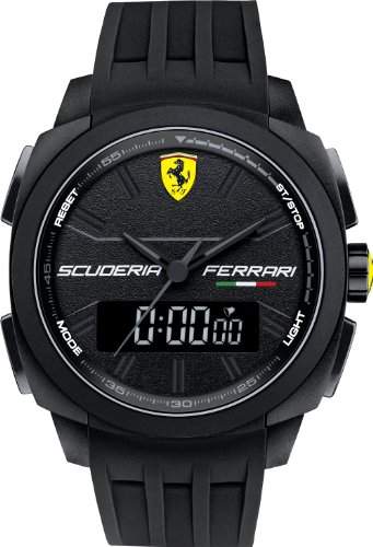 Scuderia Ferrari Aerodinamico Mens Stopwatch Watch 830122