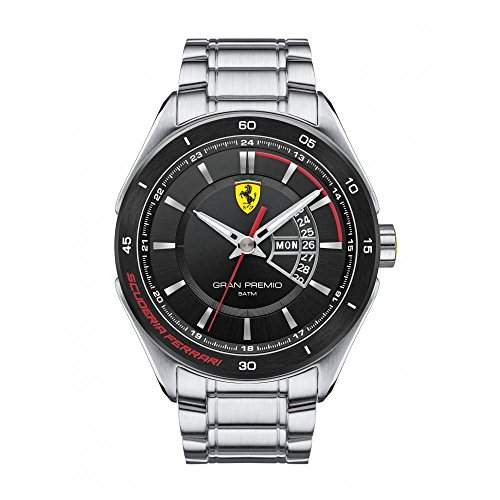 Scuderia Ferrari Gran Premio Mens Day & Date Watch 0830189