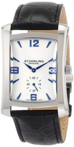 Stuhrling Original Herren-Armbanduhr Analog Quarz Leder 144L32152