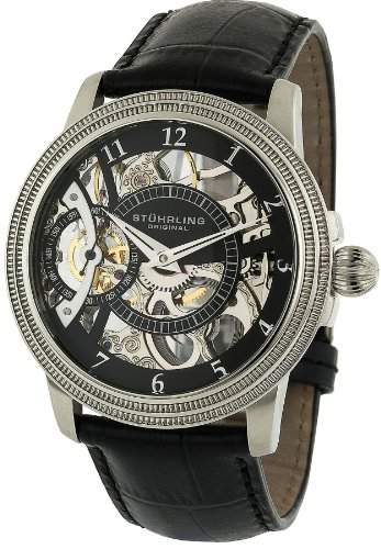 Stuhrling Original Herren-Armbanduhr Analog schwarz 22833151
