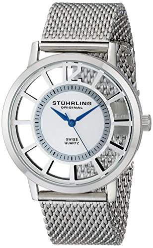 Stuhrling Original Herren-Armbanduhr 388M01 Analog Quarz