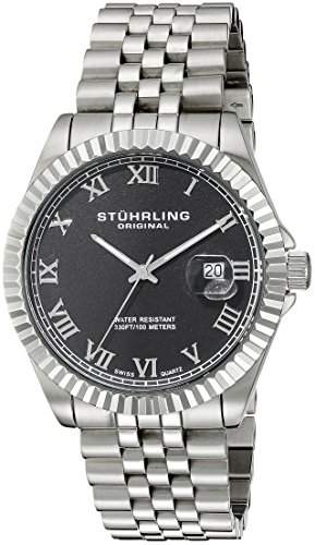 Stuhrling Original Herren-Armbanduhr 599G02 Analog Quarz