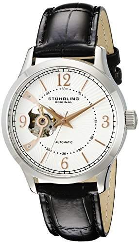 Stuhrling Original Herren Automatik Uhr - Legacy Silber