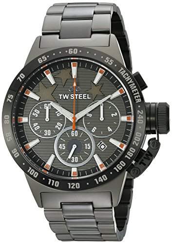 TW Steel Unisex-Armbanduhr Canteen Style Mitchel Analog Quarz Edelstahl beschichtet TW-313