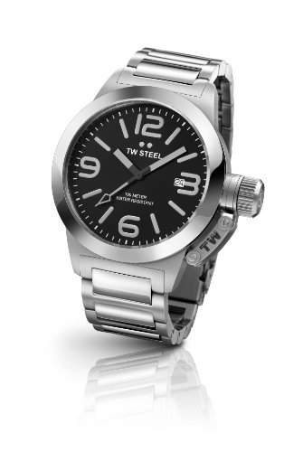 TW Steel Damen-Armbanduhr Canteen Style bracelet Analog Quarz Edelstahl TW-300