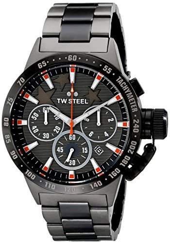 TW Steel unisex-Armbanduhr Chronograph Quarz Edelstahl beschichtet TW313