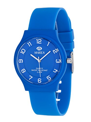 MAREA Armbanduhr NINETEEN SLIM M Silikon blau B35519 14