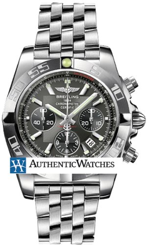 Breitling AB011011 M524 375 A Armbanduhr Armband in Stahl