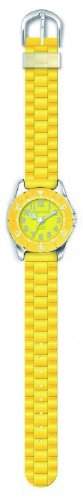 JACQUES FAREL KWD0105 Trend Style gelb Uhr Kinderuhr Kunststoff Edelstahl 30m Analog gelb