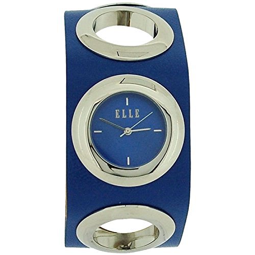 Elle analoge blaues Zifferblatt Bullaugen Armband EL071