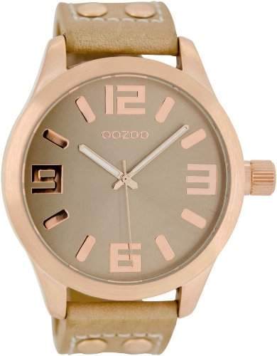Oozoo XL Armbanduhr SandRoségold C1151