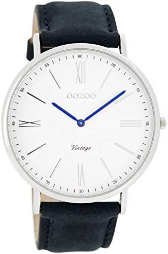 Oozoo Damen-Armbanduhr Analog Quarz Leder C7343