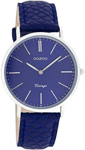Oozoo Unisex-Armbanduhr Analog Quarz Leder C7377