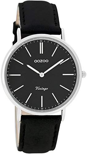 Oozoo Unisex-Armbanduhr Analog Quarz Leder C7379