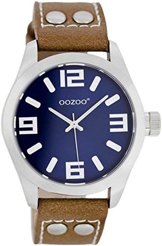 Oozoo Jugend Armbanduhr mit Lederband JR265