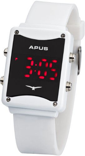 APUS Epsilon Weiss Rot LED Watch Design Highlight