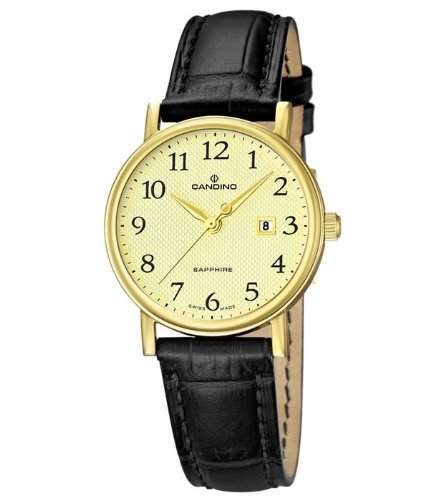 CANDINO Swiss Watch hochwertige Klassik Damen Armbanduhr C44901