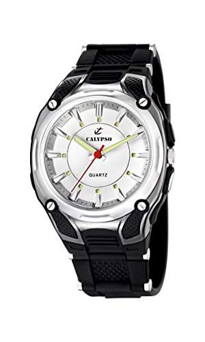 Calypso watches Herren-Armbanduhr XL K5560 Analog Quarz Plastik K55601