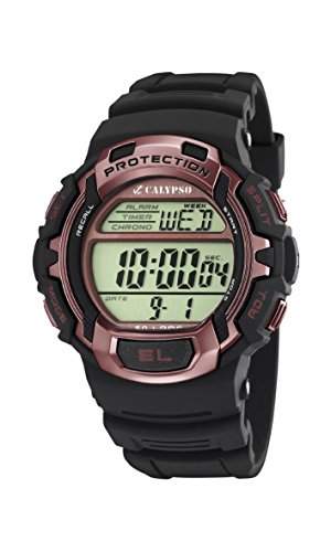 Calypso watches Herren-Armbanduhr XL Digital Digital Quarz Plastik K55739
