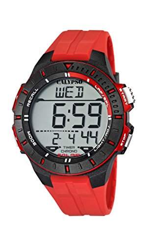 Calypso watches Jungen-Armbanduhr Digital Quarz Plastik K56075