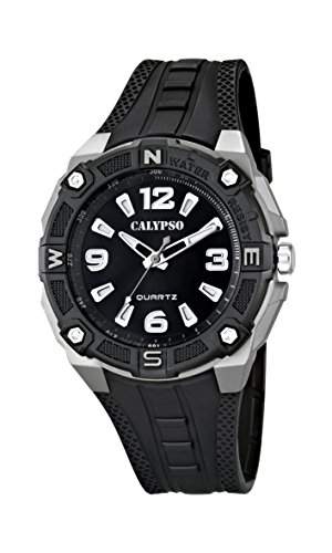 Calypso watches Herren-Armbanduhr XL K5634 Analog Quarz Plastik K56341