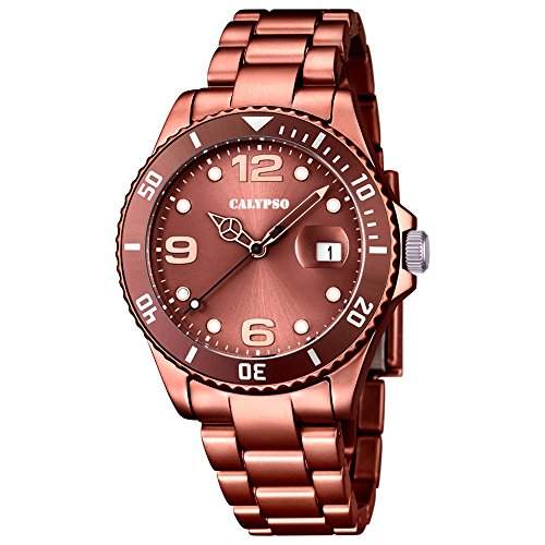 Calypso Damen-Armbanduhr Analog Quarz Plastik K56468
