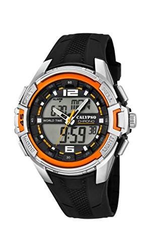 Calypso watches Herren-Armbanduhr XL Analog-Digital Analog - Digital Quarz Plastik K56553
