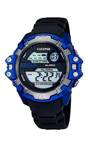 Calypso watches Herren-Armbanduhr XL Digital Quarz Plastik K56562
