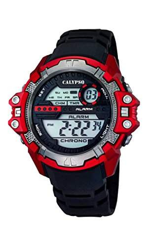 Calypso watches Herren-Armbanduhr XL Digital Digital Quarz Plastik K56566
