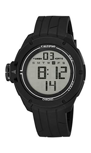Calypso watches Herren-Armbanduhr XL Digital Digital Quarz Plastik K56574