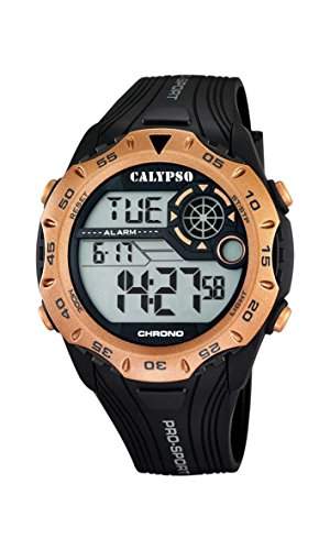 Calypso watches Herren-Armbanduhr XL Digital Digital Quarz Plastik K56653