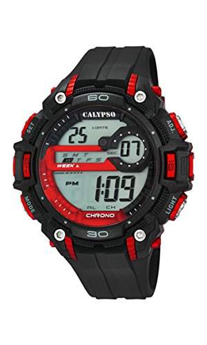 Calypso Herren-Armbanduhr Digital Quarz Plastik K56901