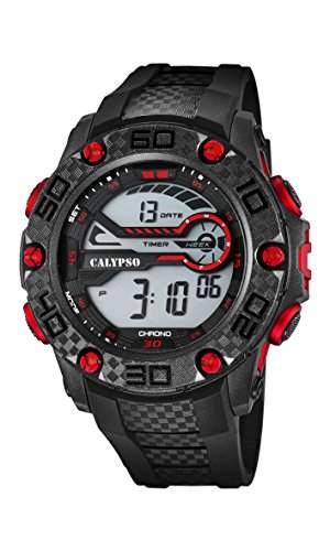 Calypso Herren-Armbanduhr Digital Quarz Plastik K56915