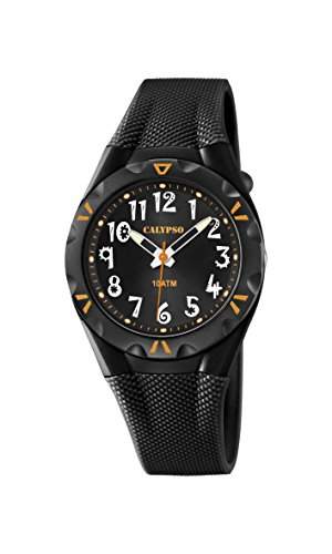 Calypso watches Damen-Armbanduhr XS K6064 Analog Quarz Plastik K60646
