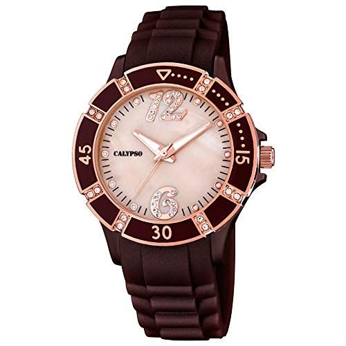 CALYPSO Damen-Uhr - Trend - Analog - Quarz - PU - UK5650A